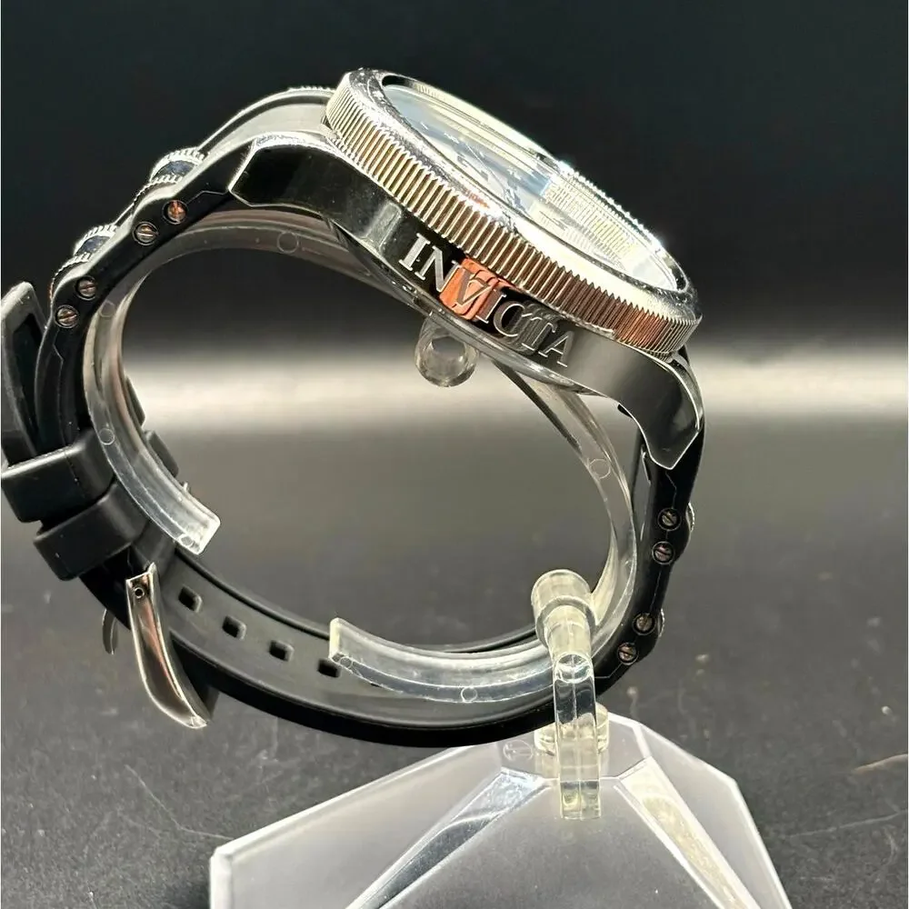 Invicta Russian Diver 1435 51.5mm Silver Dial Swiss Parts Men’s Watch Full Set